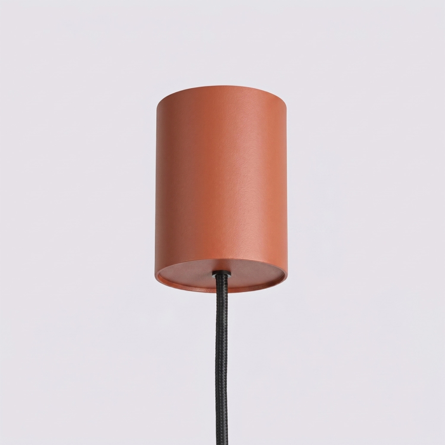Lampada a sospensione con cavo AURA 4xGX53/10W/230V rossa