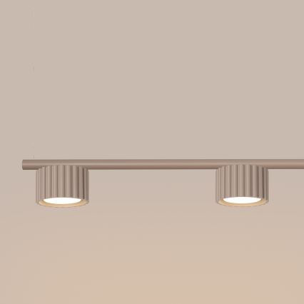 Lampadario a cavo AURA 4xGX53/10W/230V taupe