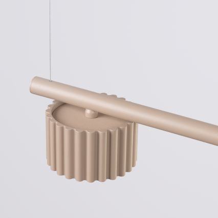 Lampadario a cavo AURA 4xGX53/10W/230V taupe