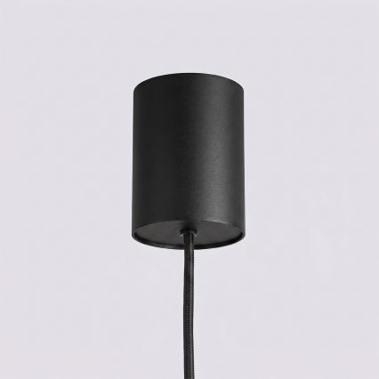 Lampada a sospensione su cavo KARBON 4xGU10/10W/230V nero