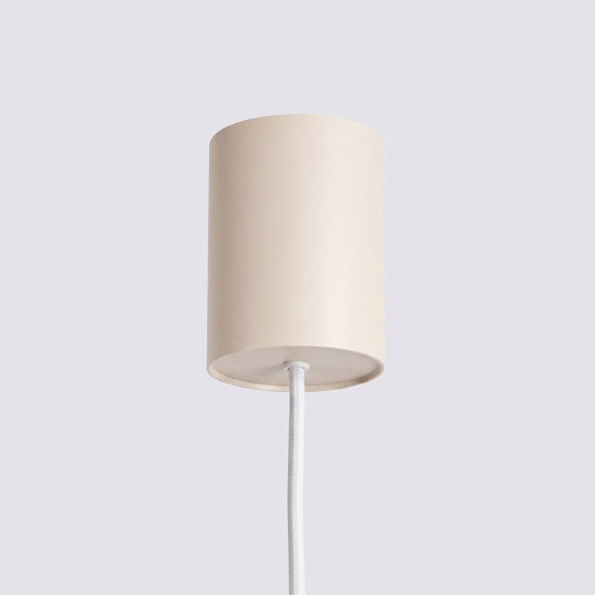 Lampadario sospeso a cavo KARBON 4xGU10/10W/230V colore crema