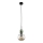 SOPHIA lampada a sospensione con cavo 1xE14/10W/230V nero/verde/beige fumé