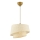 Sospensione BARETTE 1xE27/60W/230V crema