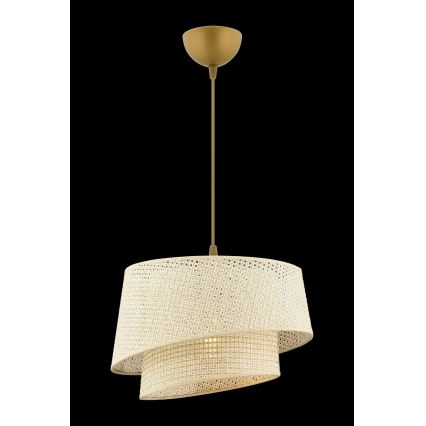 Sospensione BARETTE 1xE27/60W/230V crema