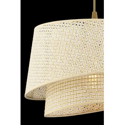 Sospensione BARETTE 1xE27/60W/230V crema