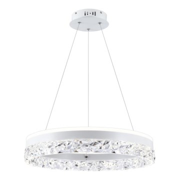 Sospensione LED FROZI LED/32W/230V diametro 50 cm bianco