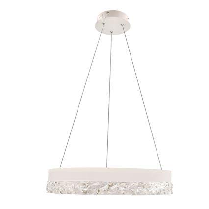 Sospensione LED FROZI LED/32W/230V diametro 50 cm bianco