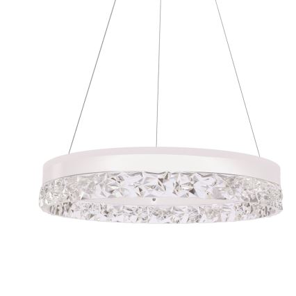Sospensione LED FROZI LED/32W/230V diametro 50 cm bianco
