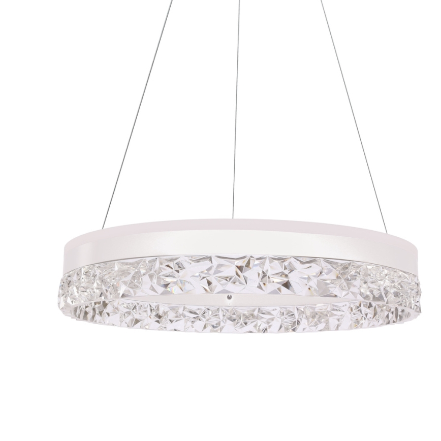 Sospensione LED FROZI LED/32W/230V diametro 50 cm bianco