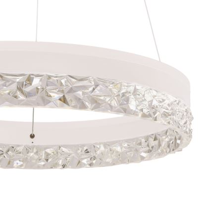 Sospensione LED FROZI LED/32W/230V diametro 50 cm bianco