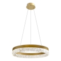 Sospensione LED FROZI LED/32W/230V diametro 50 cm dorato