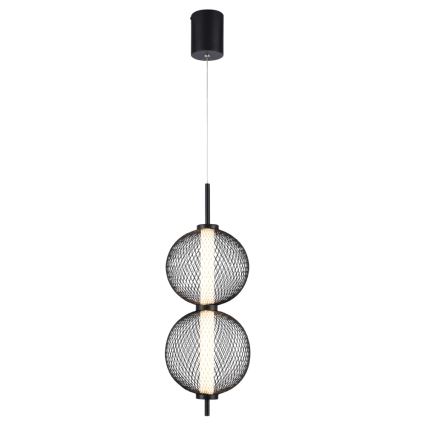 Sospensione LED PUMA LED/10W/230V, diametro 14 cm, nera