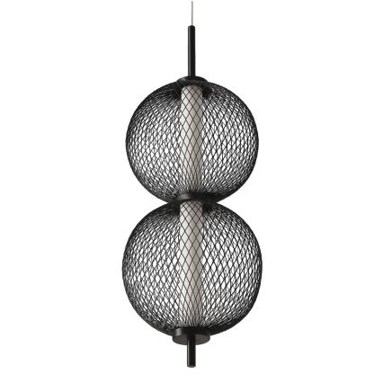 Sospensione LED PUMA LED/10W/230V, diametro 14 cm, nera