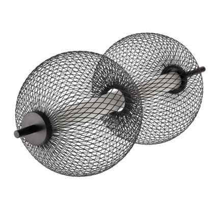 Sospensione LED PUMA LED/10W/230V, diametro 14 cm, nera