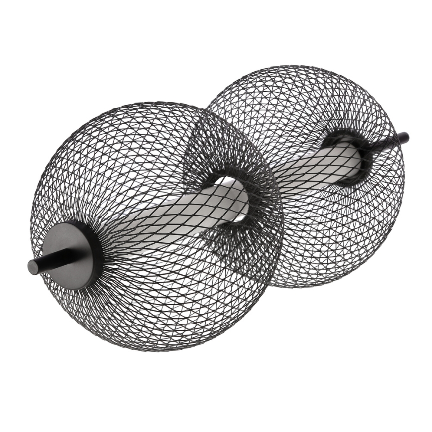 Sospensione LED PUMA LED/10W/230V, diametro 14 cm, nera