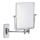 Specchio cosmetico 19,5 x 32 cm, argento
