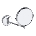Specchio cosmetico 23,2x26,5 cm, finitura argento