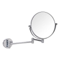 Specchio cosmetico 23x28 cm argento