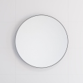 Specchio da bagno BORGSTED, diametro 60 cm, nero