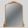 Specchio da parete 114x86x2,7 cm oro