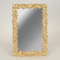 Specchio da parete 31,3x21 cm oro