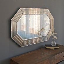 Specchio da parete 60x100 cm bronzo
