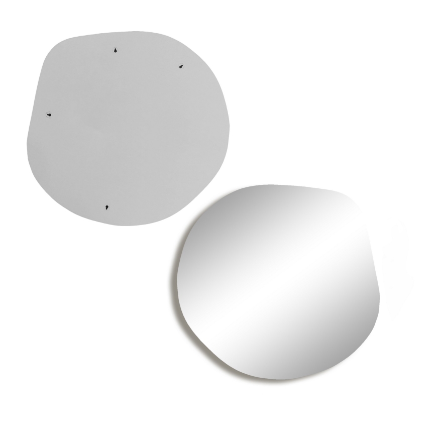 Specchio da parete ASSO 70x67 cm oro