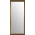 Specchio da parete CARLO 90x40 cm in ottone