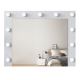 Specchio da parete con mensola RANI 90x71,8 cm bianco