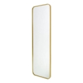 Specchio da parete MEMPHIS 130 x 40 cm, finitura oro