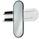 Specchio da parete RANI 125x120 cm bianco/nero