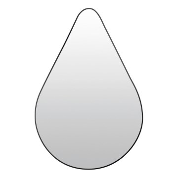 Specchio da parete RIVERSIDE 75x50 cm nero