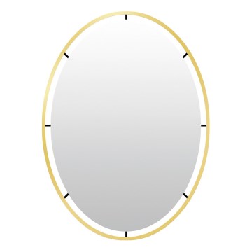 Specchio da parete SALEM 80x60 cm dorato