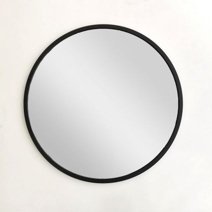 Specchio da parete SIYAH diametro 60 cm nero