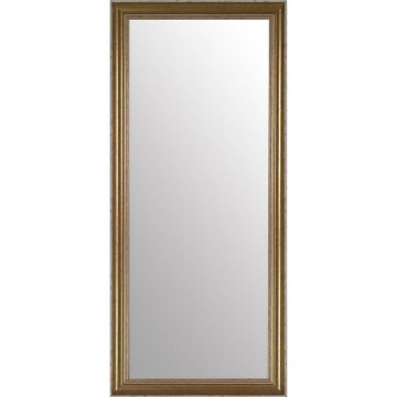 Specchio da parete ZINA 118x38 cm in ottone