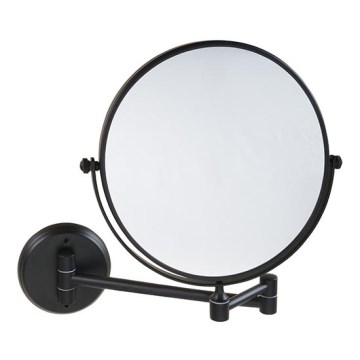 Specchio da trucco 23x30 cm nero