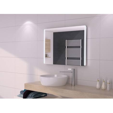 Specchio LED dimmerabile con retroilluminazione da bagno RETTANGOLO IP44