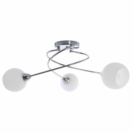 Paralume di ricambio per lampadario PAVIA diametro 13,5 cm bianco