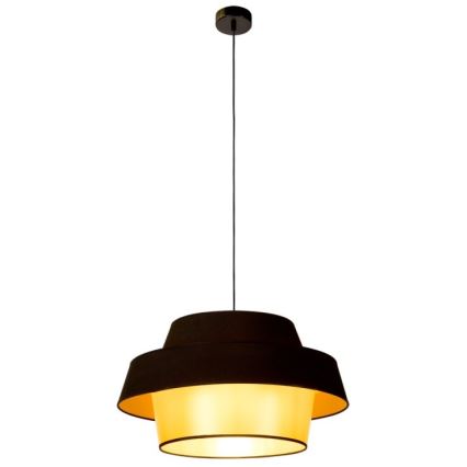 Lampadario su filo PRETO GOLD 1xE27/60W/230V - certificato FSC