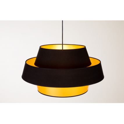 Lampadario su filo PRETO GOLD 1xE27/60W/230V - certificato FSC