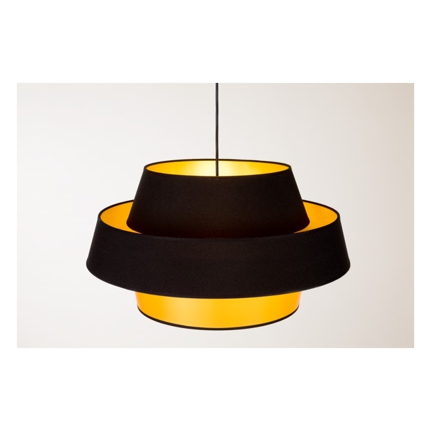 Lampadario su filo PRETO GOLD 1xE27/60W/230V - certificato FSC
