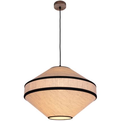 Lampadario a cavo AMIGO 1xE27/60W/230V rovere