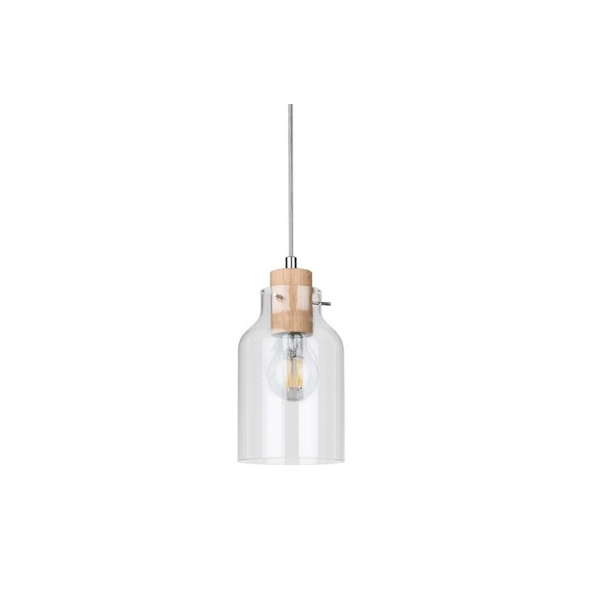 Lampadario a sospensione con filo ALESSANDRO 1xE27/60W/230V - certificato FSC