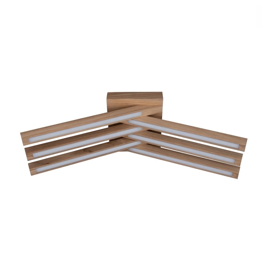 Plafoniera LED LINUS 6xLED/4,5W/230V rovere opaco