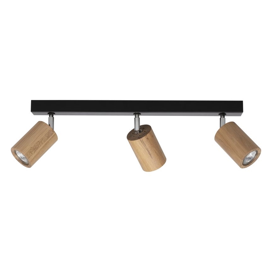 Faretto LED da soffitto MATTI 3xGU10/5W/230V rovere- certificato FSC