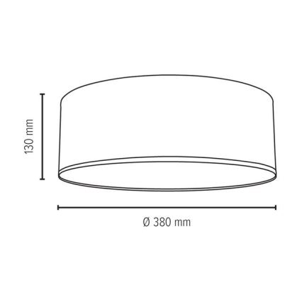 Lampada da soffitto JOSEFINA 3xE27/25W/230V