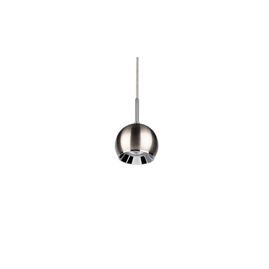 Lampadario LED a sospensione con filo BALL WOOD 1xGU10/5W/230V quercia opaco - certificato FSC