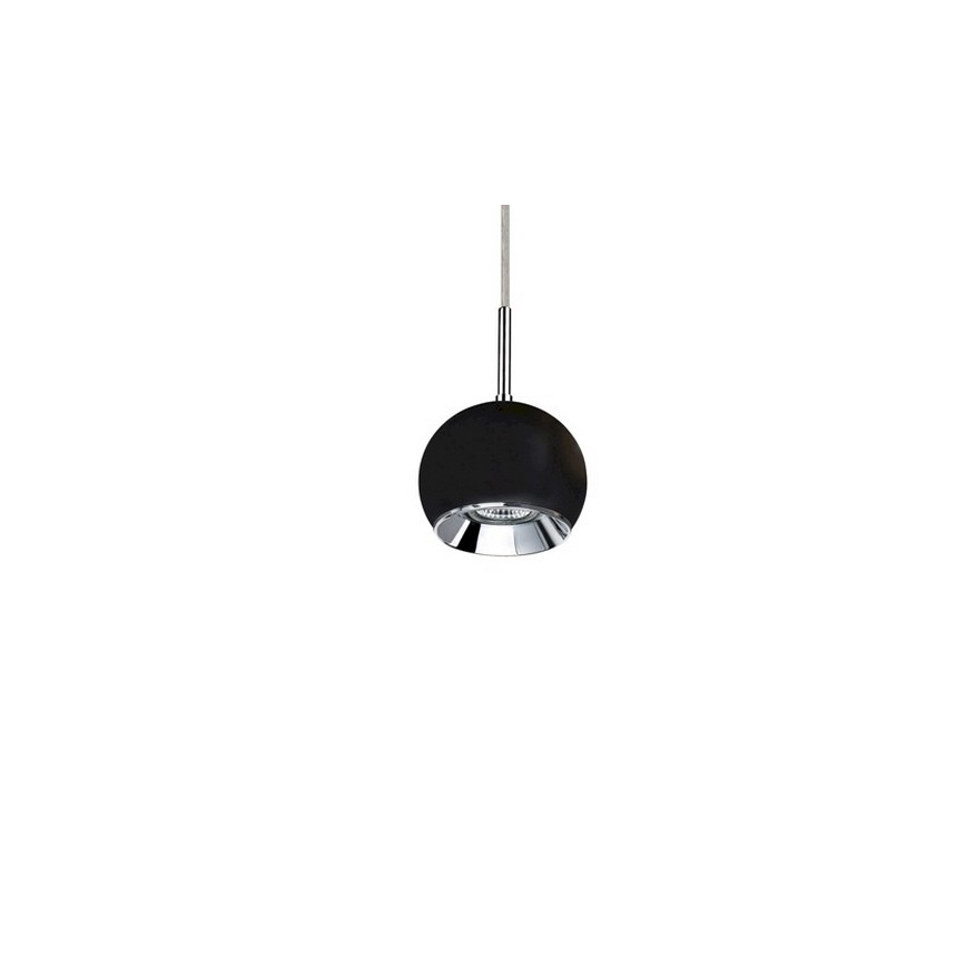 Lampadario LED a sospensione con filo BALL WOOD 1xGU10/5W/230V quercia opaco