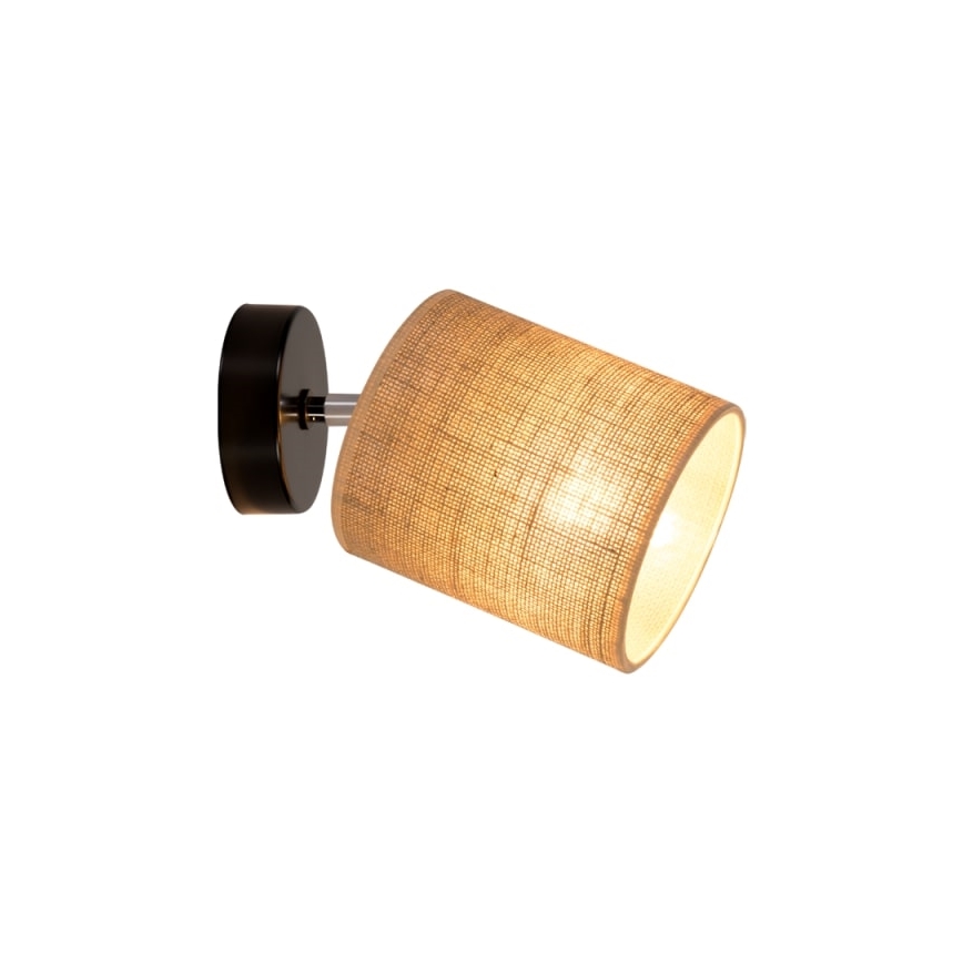 Faretto da parete JUTE 1xE27/25W/230V - certificato FSC
