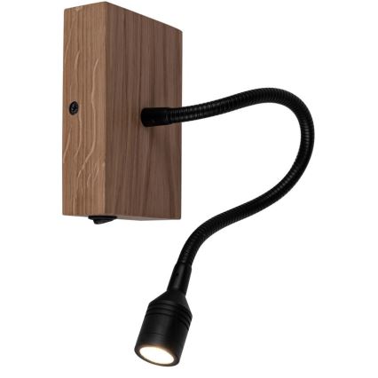Applique a LED LECTOR LED/2,5W/230V quercia